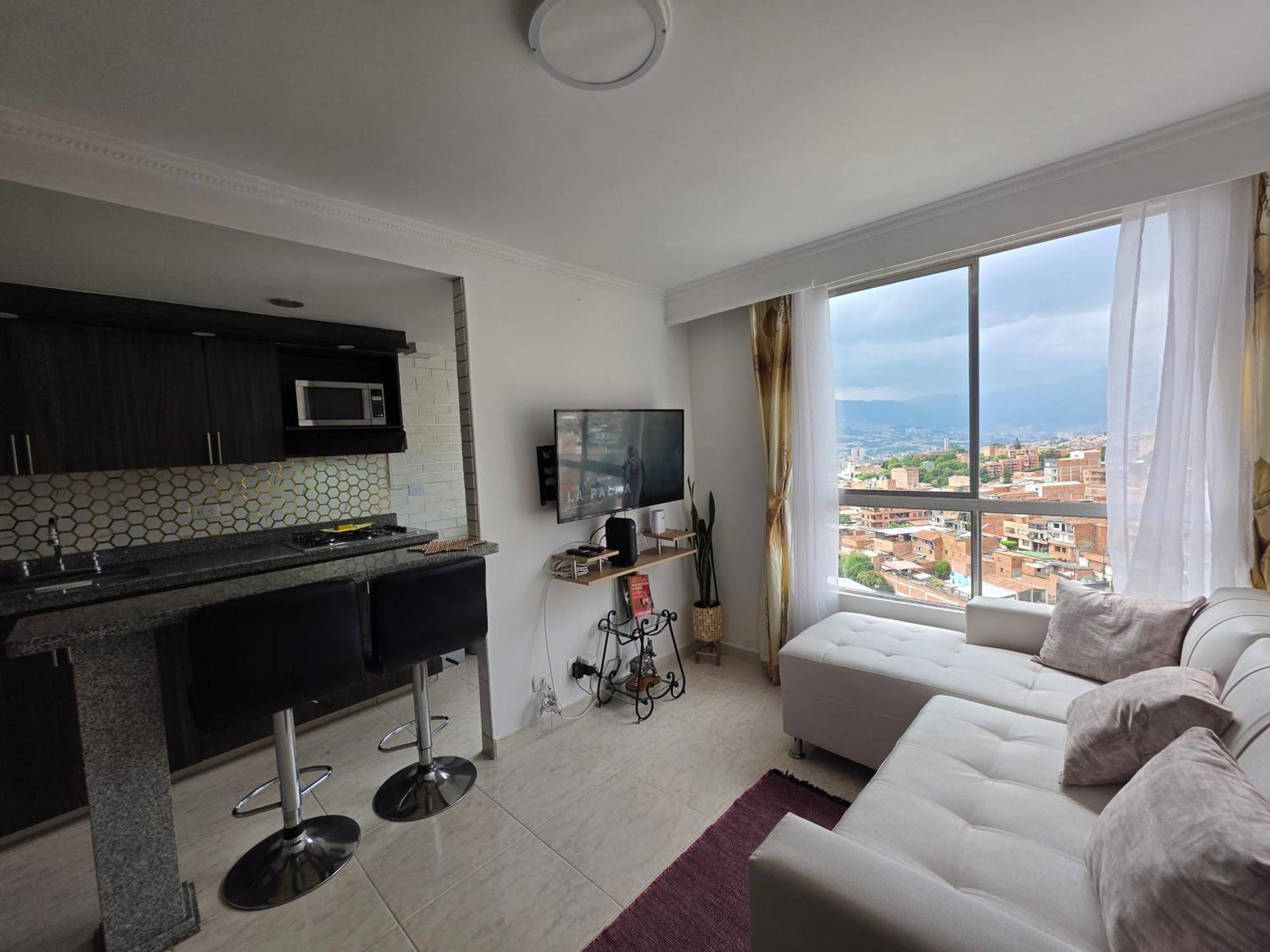 מדיין Apartamento Vistas Lindas Cerca Centro מראה חיצוני תמונה
